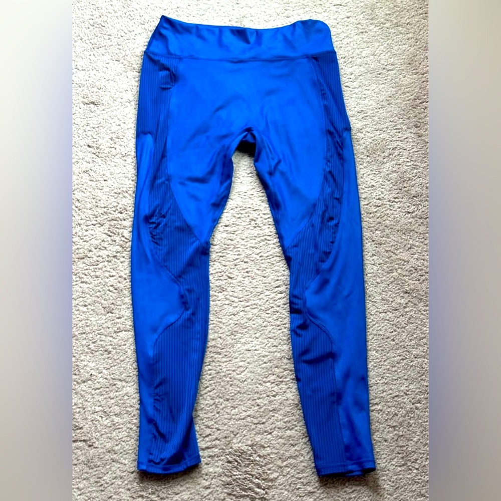 Vibrant Blue Fabletics Leggings size large
